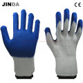 Günstige Latex Coated Mechanics Safety Handschuhe (LS014)